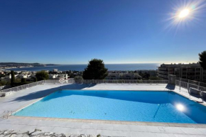 APARTMENT 80 m with POOL and SEA VIEW